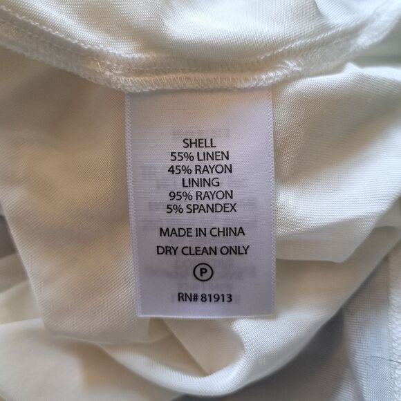 Plenty By Tracy Reese Linen Blend Sheer Bold Stripes Frock Dress In Skydriver S8 - Picture 7 of 14